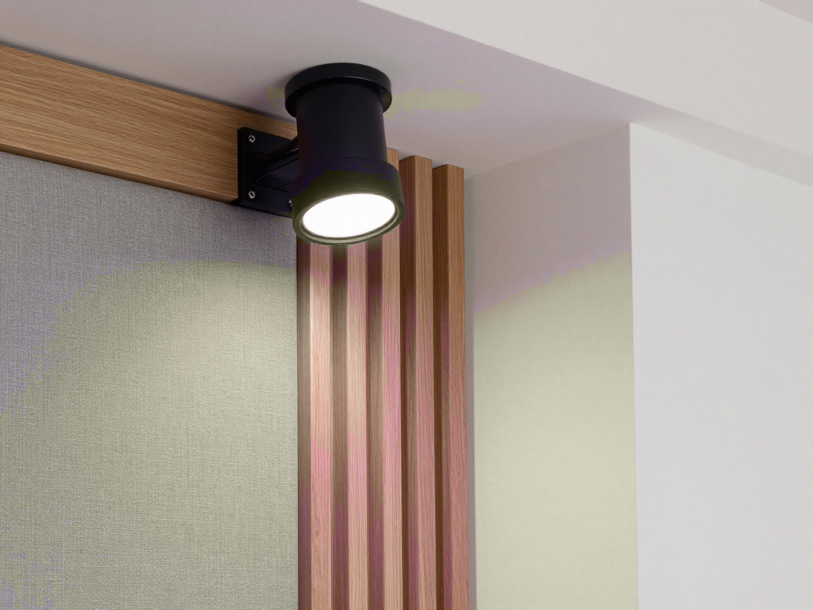 Akoestische houten wanden en diffusers in de opnamestudio
